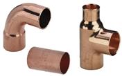 Kobber fittings t/lodning