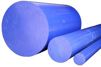 Plast POM-C blå - 45mm, 1000mm 2988491