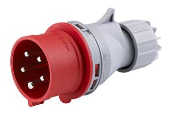 CEE stikprop - 5P, 16A, 380V, H6, Rød - 5703873235986, 2723732