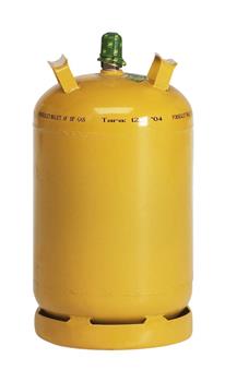 Air Liquide propangas ombytningsflaske - 11kg, 26l, Orange, Air Liquide luftarter leveres ikke øst for Storebælt. Kontakt Sanistål Air Liquide. - 903633