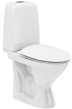 Ifø Spira toilet - Uden, Standard højde, 420mm, Skruer, Ifø - 601056200, 601056200