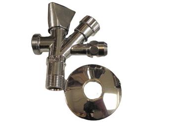 Array af vejkryds spørge Kombiventil til opvaske og vaskemaskine dobbelt nippel/nippel - 1/2", Forkromet, 3/8 x 3/4" - 744426323, 744426323 Array af vejkryds spørge Kombiventil til opvaske og vaskemaskine dobbelt nippel/nippel - 1/2", Forkromet, 3/8 x 3/4" - 744426323, 744426323